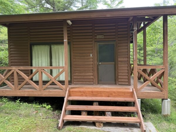 宮田高原キャンプ場　ぶなの小屋　改修工事終了のお知らせ
